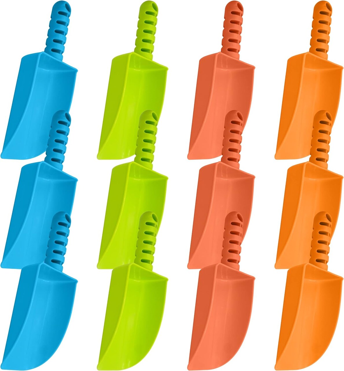 4E’s Novelty 8’’ Plastic Shovels for Kids - 12 pack Shovels for Digging & Gardening Tools